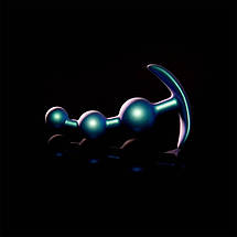 Анальна ялинка Blush Anal Adventures блакитна, 13.3 х 3.2 см, фото 4