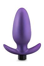 Анальний плаг із вібрацією Blush Anal Adventures Matrix фіолетовий, фото 2