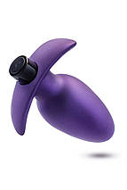 Анальний плаг із вібрацією Blush Anal Adventures Matrix фіолетовий, фото 4