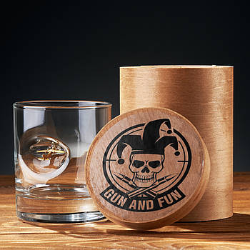 Склянка для віскі з літаком "Ан-26"