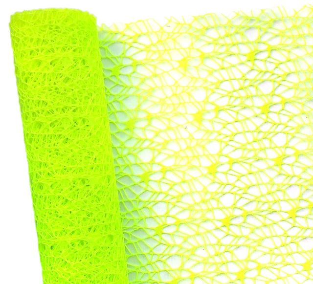 Сітка флорична Poly net 1 яскраво-салатова 53 см х 5 ярдів