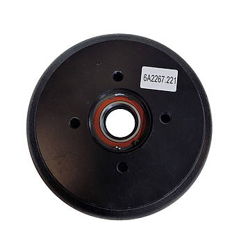 Гальмівний барабан Autoflex-Knott 6A2267.221 4x98 200x50 з підшипником 34/64x37 мм, фото 2