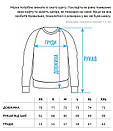 Біло-сіро-червоний світшот Staff logo 2 colors fleece oversize, фото 5