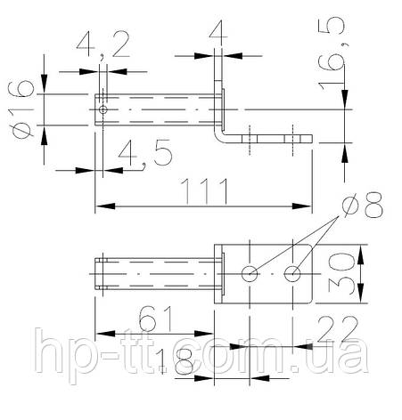 Відповідна частина Winterhoff BSCHG 10-17-A 1860089, фото 2