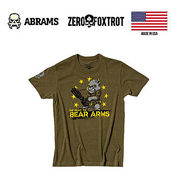 Футболка Zero Foxtrot Bear Arms Tee | OD Green