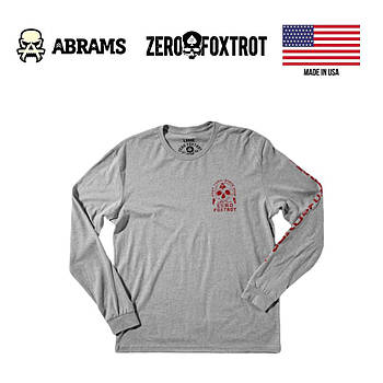 Лонгслів Zero Foxtrot ZF Outlaw Long Sleeve | Heathered Grey