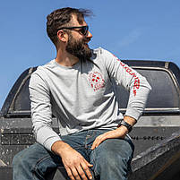 Лонгслів Zero Foxtrot ZF Outlaw Long Sleeve | Heathered Grey, фото 2