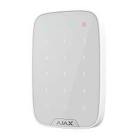 Беспроводная сенсорная клавиатура Ajax KeyPad white