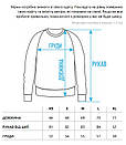 Теплий оверсайз світшот Staff retro turquoise oversize fleece, фото 5