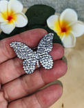Гарненька брошка синій метелик  від студії LadyStyle.Biz, фото 2