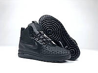 Nike Lunar Force 1 Duckboot чорні зимові черевики 45р.