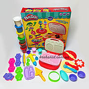 Ігровий набір пластилін Play-Doh Вафельниця Бутербродниця 6 баночок з тістом та аксесуари
