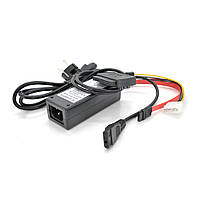 Контроллер активный USB 2.0 - IDE/IDE mini/SATA с БП 12V, BOX Q100