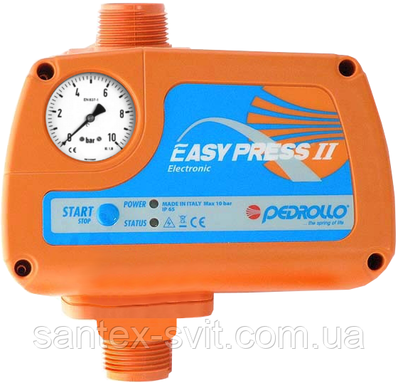 Електронний контролер тиску PEDROLLO EASYPRESS II - фото 2 - id-p343641152