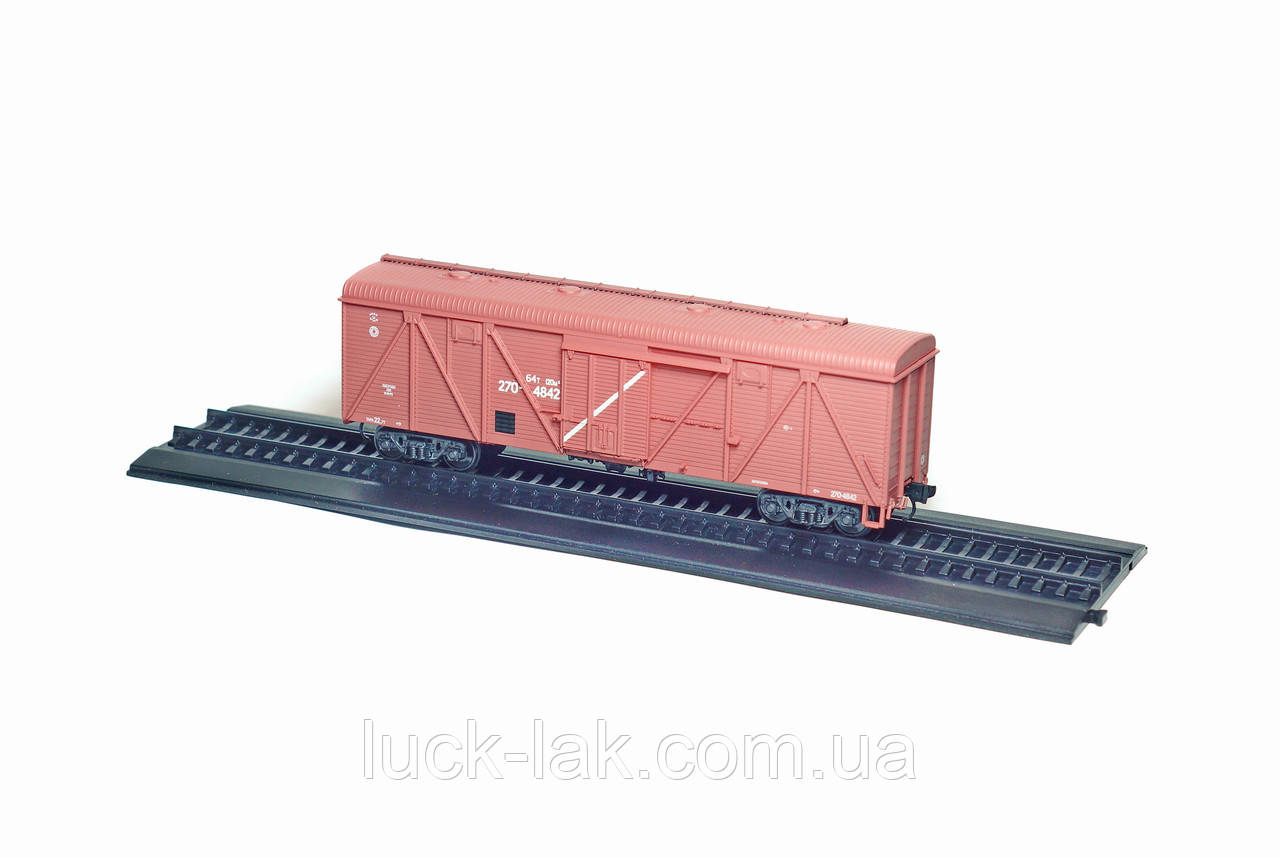 Масштабная модель крытого вагона 11-066 (Наши поезда). - фото 1 - id-p2058260309