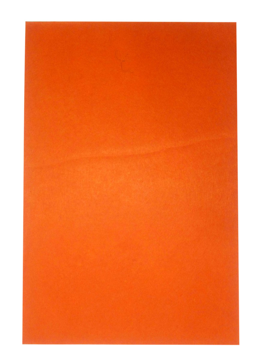 Фетр 1 мм, 20х30 (жовтогарячий), фото 1