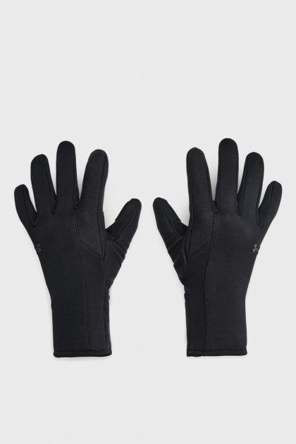 Жіночі Рукавички UA Storm Fleece Gloves Чорний L (1365972-001 L)