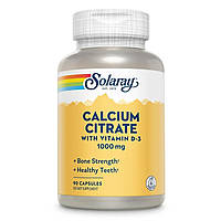Calcium w/ D3 Citrate 1000mg - 90 caps