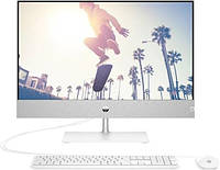 HP ПК Моноблок Pavilion 27" FHD IPS AG, Intel i7-13700T, 16GB, F512GB, UMA, WiFi, кл+м, DOS, белый Baumar -