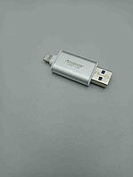 USB Flash флешка Б/У Transcend JetDrive Go 300 Lightning/USB 3.1 128Gb