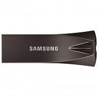 USB флеш наель Samsung 64GB Bar Plus Black USB 3.1 (MUF-64BE4/APC) p