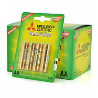 Батарейка Mitsubishi AA LR6 Alkaline * 4 (MS/LR6/4BP) p