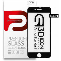 Стекло защитное Armorstandart Icon 3D Apple iPhone 8 Plus/7 Plus Black (ARM55982-GI3D-BK) p
