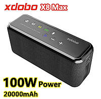 Портативная Колонка Xdobo X8 Max, 100Вт, 20000 мАч, Power Bank