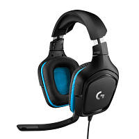 Навушники Logitech G432 7.1 Surround Sound Wired Gaming Headset (981-000770) h