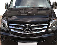 Дефлектор капота 2013-2024 (V1, EuroCap) для Mercedes Sprinter