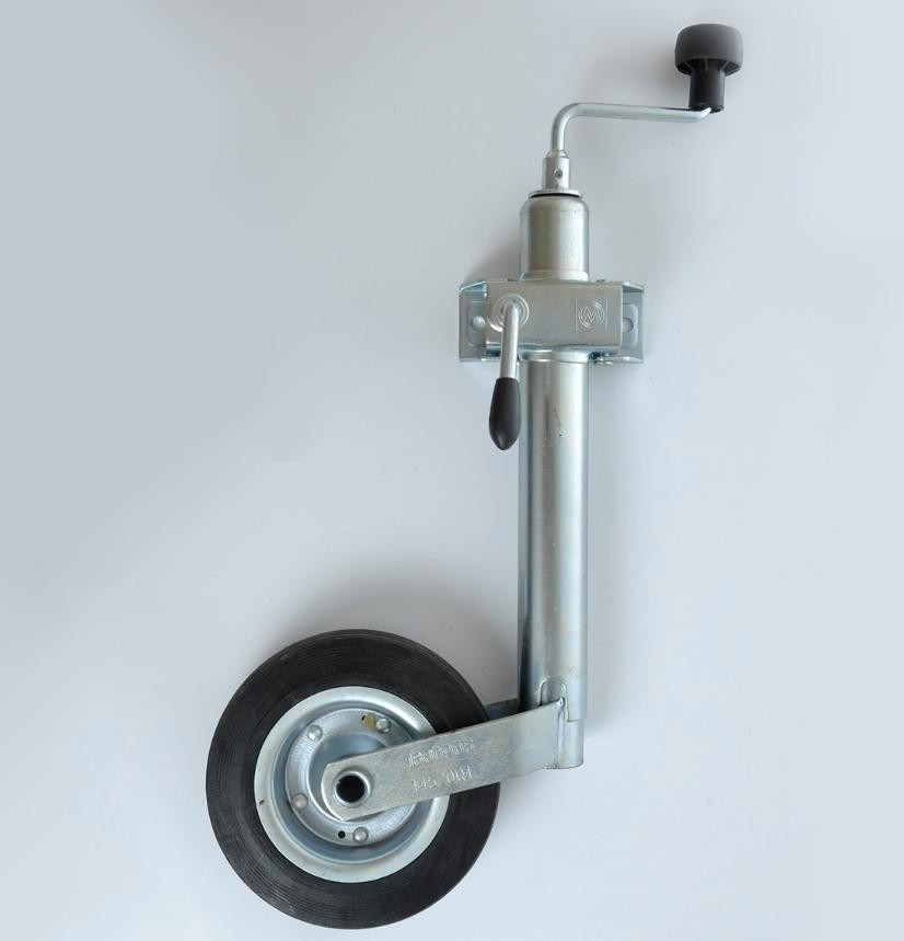 Опорне колесо на причіп WINTERHOFF 150 кг з хомутом, фото 1