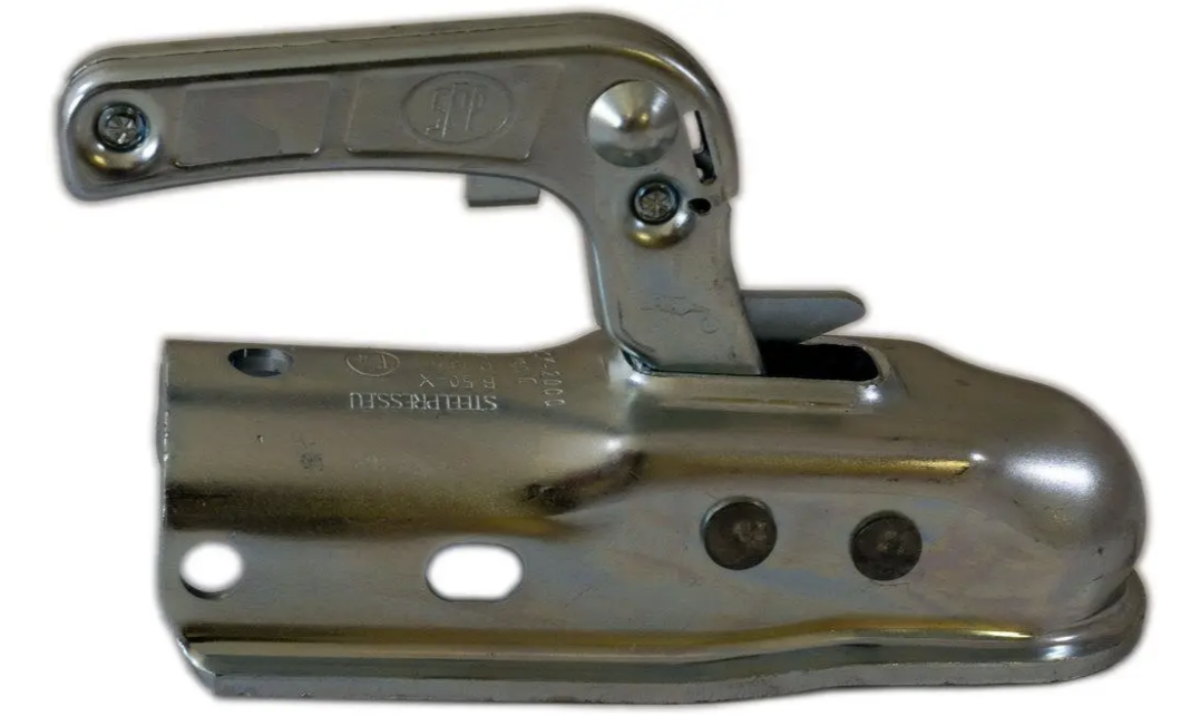 Замок причепа 2000 кг на круглу трубу 50 мм SPP (Польща), фото 1