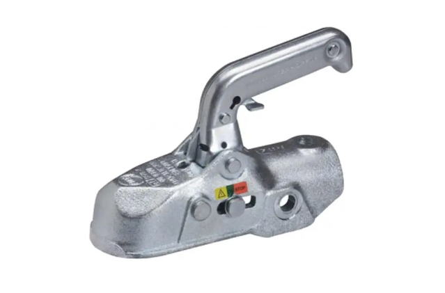 Замок причепа 3500 кг на круглу трубу 50 мм SPP (Польща), фото 1