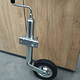 Опорне колесо на причіп WINTERHOFF 150 кг з хомутом, фото 2