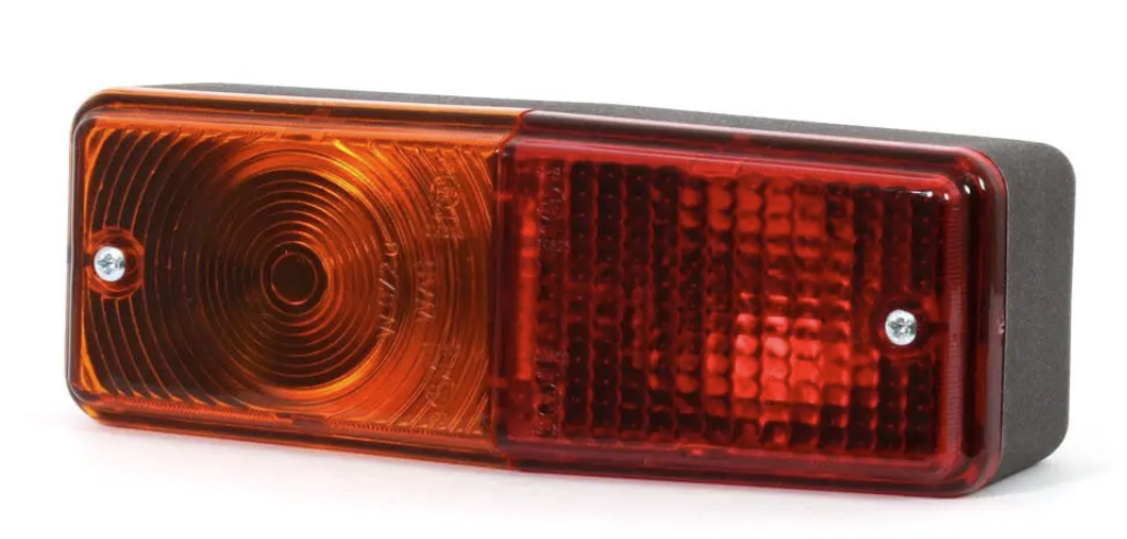 Ліхтар причепа задній комбінований WAS W 072 u, 12V-24V, два контакти, фото 1