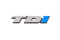 Задняя надпись Tdi OEM, І - синяя для Volkswagen T4 Transporter