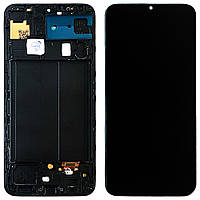 Дисплей (екран) Samsung Galaxy A30 2019 A305F з тачскріном (IN-CELL з рамкою)