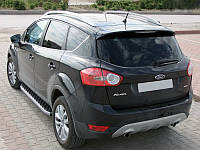 Боковые пороги BlackLine (2 шт, алюминий) для Ford Kuga 2008-2013 гг