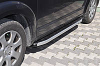 Боковые пороги Fullmond (2 шт., алюминий) для Chrysler Voyager 2001-2007 гг