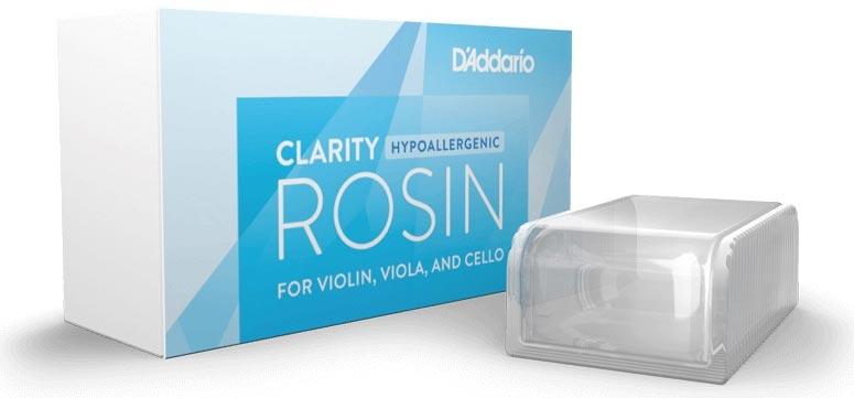 Каніфоль для змичкових інструментів D'Addario 9250-EA CLARITY ROSIN HYPOALLERGENIC, фото 1
