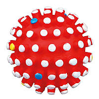 Игрушка для собак Trixie Мяч игольчатый с пищалкой d=6 см (винил, цвета в ассортименте) p