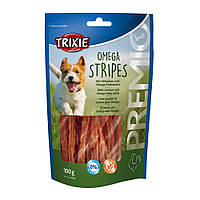 Лакомство для собак Trixie PREMIO Omega Stripes 100 г (курица) p