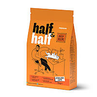 Сухой корм Half&Half для стерилизованных кошек, с говядиной, 8 кг p