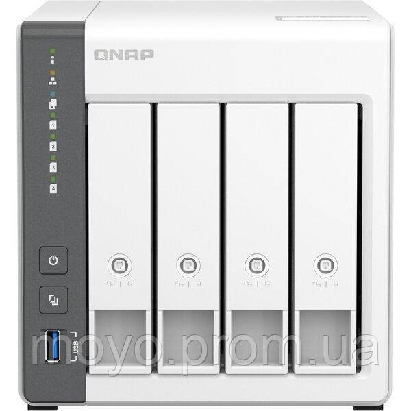 Мережеве сховище QNAP TS-433-4G (2.5GbE)