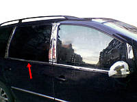 Окантовка стекол (4 шт, нерж) Carmos - Турецкая сталь для Seat Alhambra 1996-2010 гг