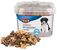 Вітамінізовані ласощі для цуценят Trixie Junior Soft Snack Bones з кальцієм, 140 г (курка і ягня) p