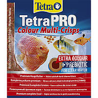 Сухий корм для акваріумних риб Tetra в чипсах TetraPro Colour 12 г (для всіх акваріумних риб) p