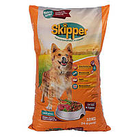 Сухий корм для собак SKIPPER 10 кг (яловичина та овочі) p