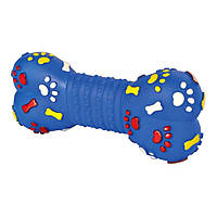 Игрушка для собак Trixie Кость с пищалкой 15 см (винил, цвета в ассортименте) p