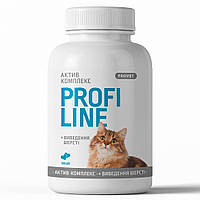 Витамины Provet Profiline для кошек, Актив Комплекс + вывод шерсти, 180 таб. p